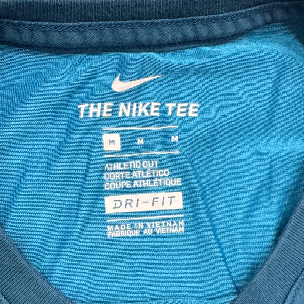Nike Men's Teal Dri-FIT Short Sleeve Tee - Picture 2 of 6